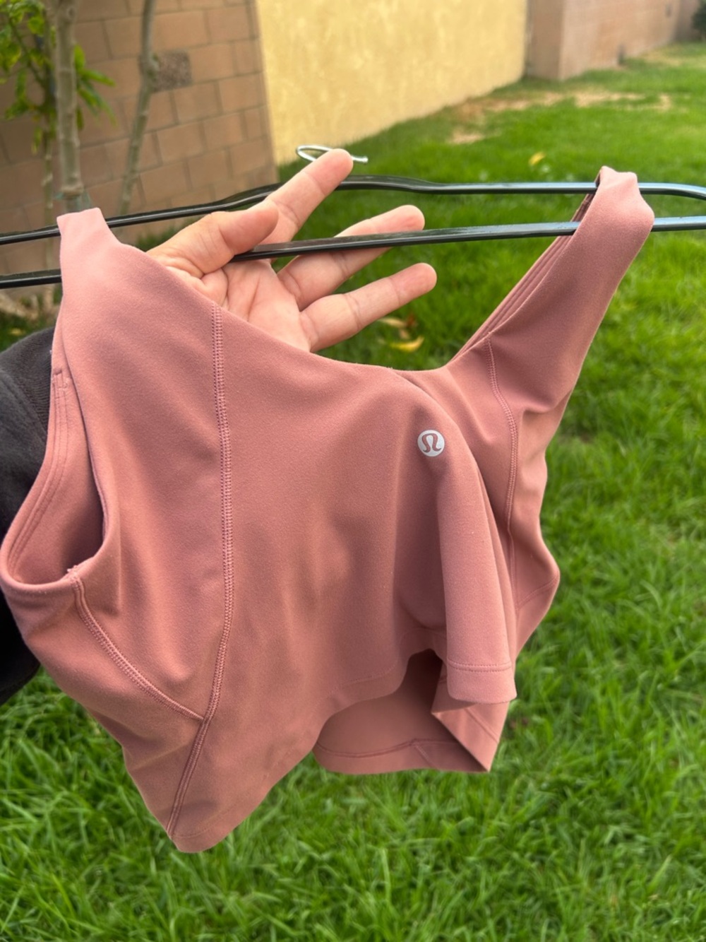 lululemon athletica Mauve Pink Ruched Front Tank Top - Picture 3 of 6